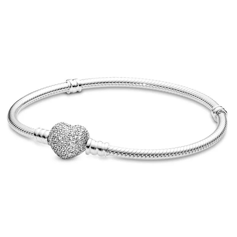 Heart Snake Chain Bracelet For Women Flower Tree Clasp Femme Love Bracelet Decoration Bangle Accessories Jewelry Gift HOT SALE