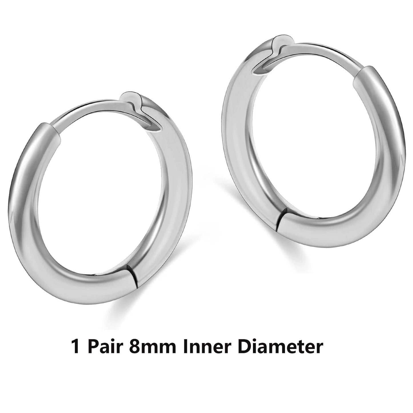 Shevalues Hoop Earrings for Women Luxury 14K Gold Plated Jewelry Set for Men New Piercing Ear Rings Hypoallergenic Earrings