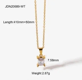 Stainless Steel Waterproof Necklace