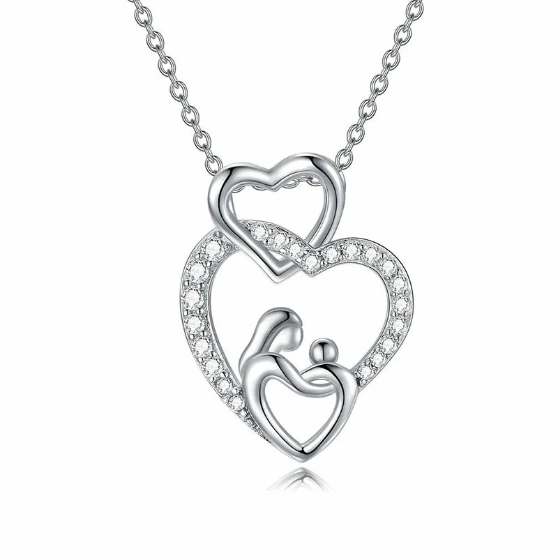 2025 New Geometric Design Zircon Sparkling Necklace Engraved with High End Design Sense Jewelry Elegant Daily Accessories