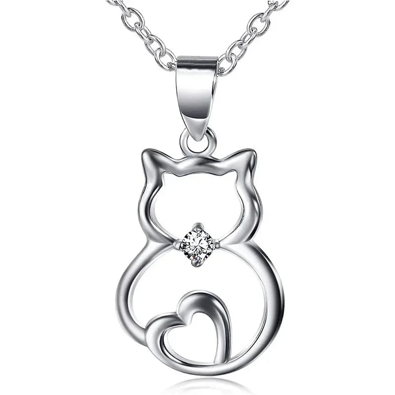 New High end Geometric Design Love Cube Zirconia Necklace with Sparkling Zirconia Jewelry Elegant Daily Accessories Wholesale