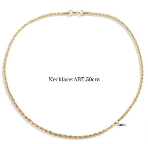 Stainless Steel Waterproof Necklace