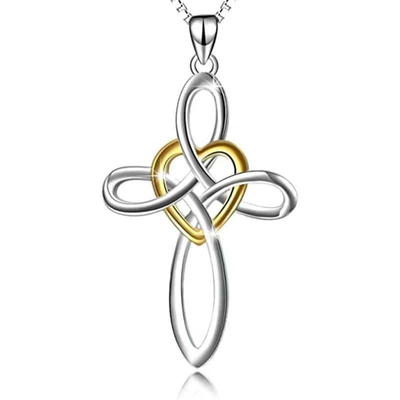 New High end Geometric Design Love Cube Zirconia Necklace with Sparkling Zirconia Jewelry Elegant Daily Accessories Wholesale