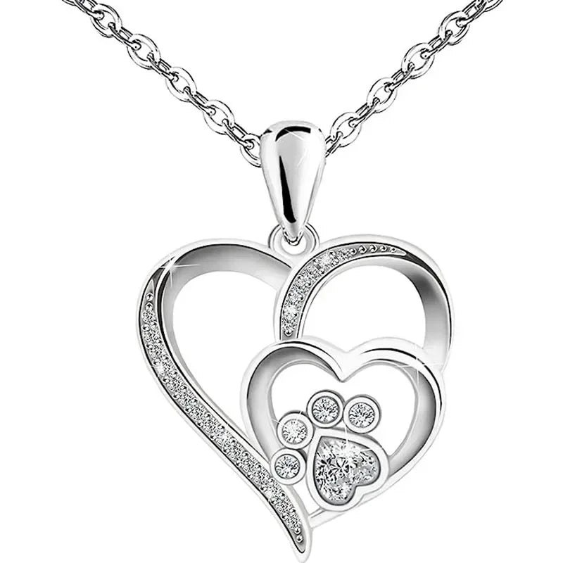 New High end Geometric Design Love Cube Zirconia Necklace with Sparkling Zirconia Jewelry Elegant Daily Accessories Wholesale