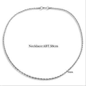 Stainless Steel Waterproof Necklace