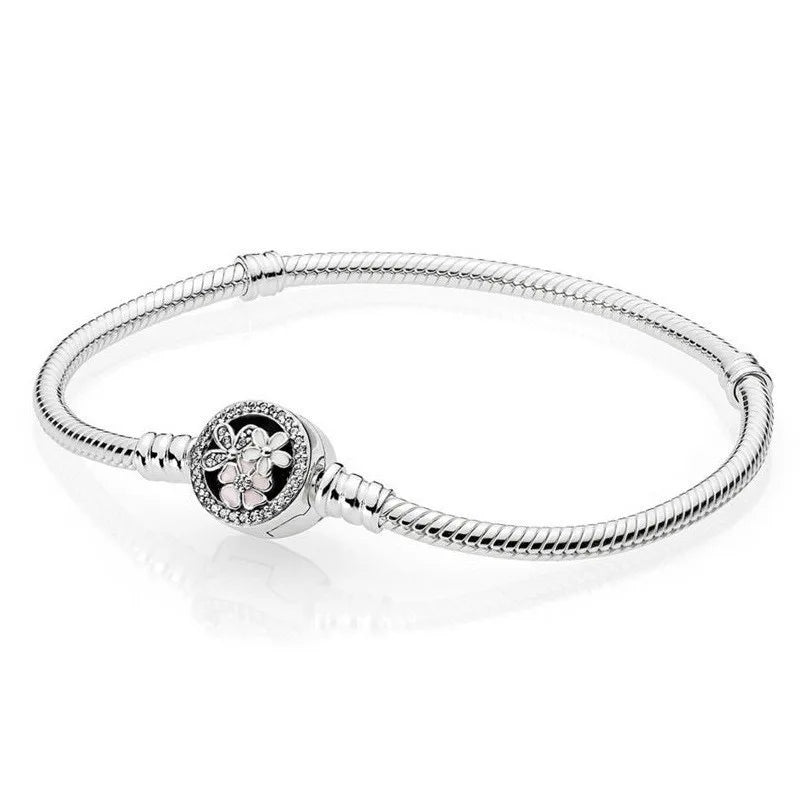 Heart Snake Chain Bracelet For Women Flower Tree Clasp Femme Love Bracelet Decoration Bangle Accessories Jewelry Gift HOT SALE