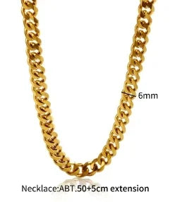 Stainless Steel Waterproof Necklace