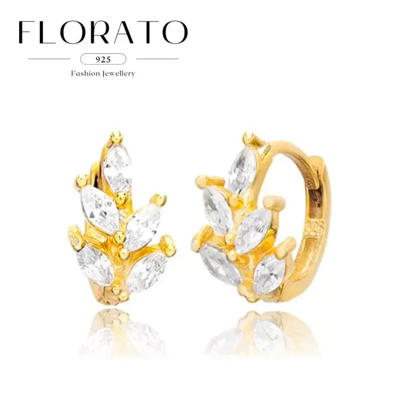 925 Sterling Silver Needle Irregular White Zircon Hoop Earrings For Women Pearl Ear Buckles Vintage Luxury Crystal Jewelry Gifts
