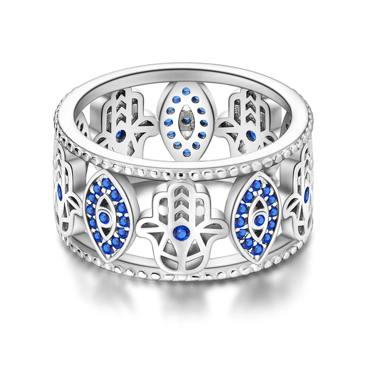 Original 925 Silver Ring For Woman Heart Star Sparkling Zircon Engagement Anniversary Fashion Jewelry
