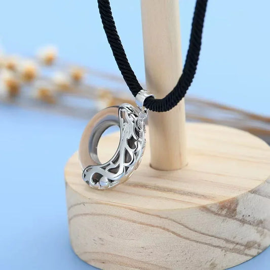 Unisex Alloy Necklace Dragon Pattern Guardian Sun Moon Couple Jewelry Accessories DIY Pendant Student Fashion Jewelry