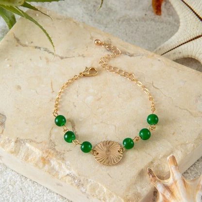 Fashionable Single-Layer Alloy Heart-Shaped Butterfly Eye Bracelet Women's Jewelry Accessory Versatile And Stylish Handwear
