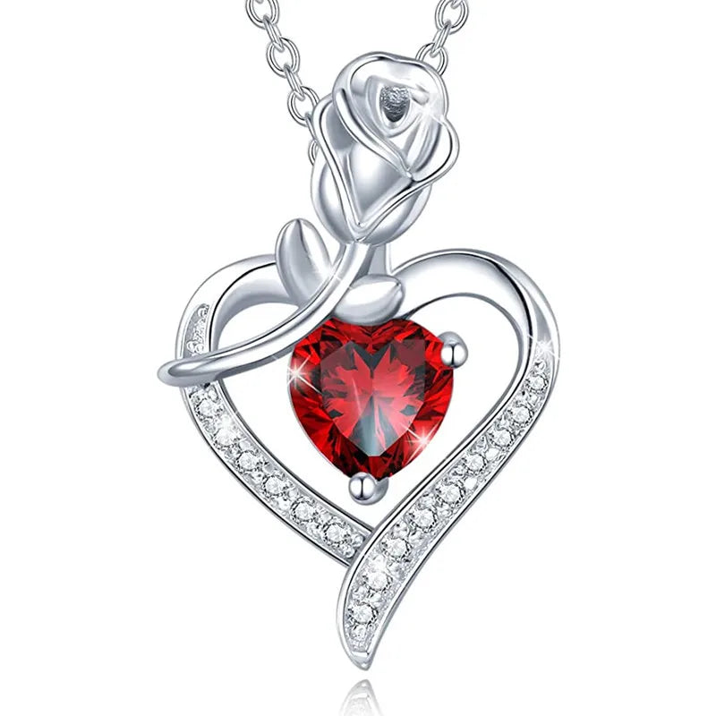 2025 New Geometric Design Zircon Sparkling Necklace Engraved with High End Design Sense Jewelry Elegant Daily Accessories
