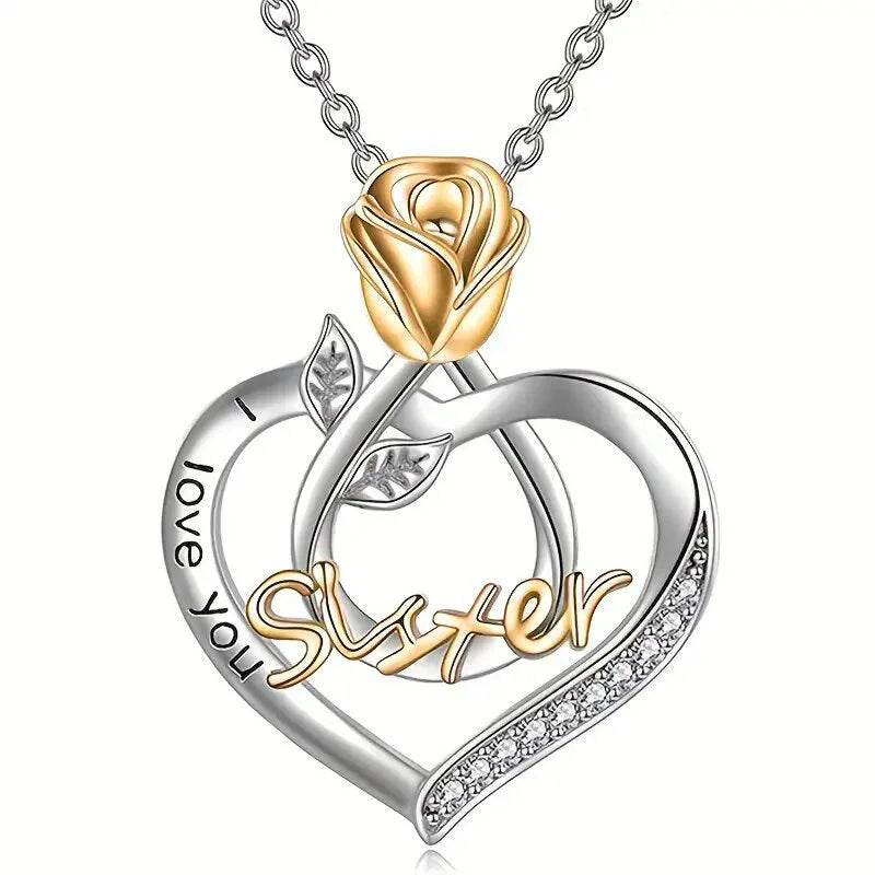 2025 New Geometric Design Zircon Sparkling Necklace Engraved with High End Design Sense Jewelry Elegant Daily Accessories