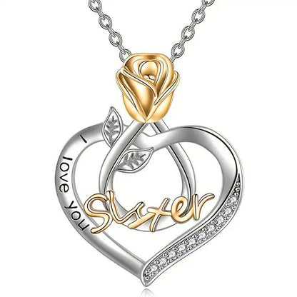 2025 New Geometric Design Zircon Sparkling Necklace Engraved with High End Design Sense Jewelry Elegant Daily Accessories