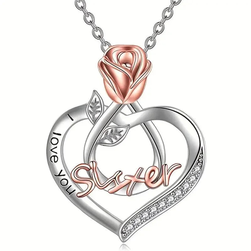 2025 New Geometric Design Zircon Sparkling Necklace Engraved with High End Design Sense Jewelry Elegant Daily Accessories