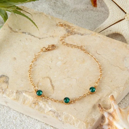Fashionable Single-Layer Alloy Heart-Shaped Butterfly Eye Bracelet Women's Jewelry Accessory Versatile And Stylish Handwear