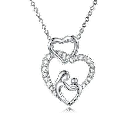 New High end Geometric Design Love Cube Zirconia Necklace with Sparkling Zirconia Jewelry Elegant Daily Accessories Wholesale