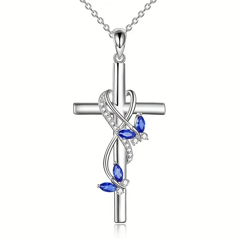 2025 New Geometric Design Zircon Sparkling Necklace Engraved with High End Design Sense Jewelry Elegant Daily Accessories