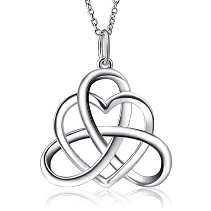 New High end Geometric Design Love Cube Zirconia Necklace with Sparkling Zirconia Jewelry Elegant Daily Accessories Wholesale