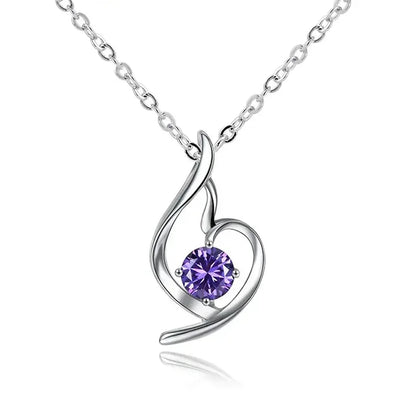 New High end Geometric Design Love Cube Zirconia Necklace with Sparkling Zirconia Jewelry Elegant Daily Accessories Wholesale